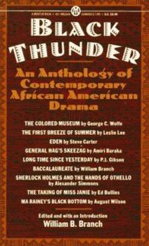 Mass Market Paperback Black Thunder: An Anthology of African-American Drama Book