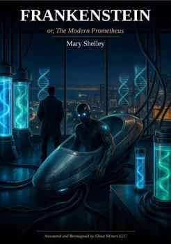 Paperback Frankenstein; or, The Modern Prometheus: Annotated and Reimagined by Ghost Writers LLC Book