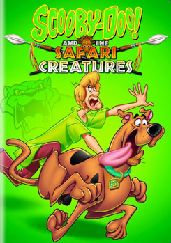 DVD Scooby Doo & The Safari Creatures Book