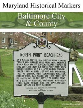 Paperback MARYLAND HISTORICAL MARKERS Baltimore City and County Book