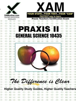 Paperback PRAXIS II General Science 10435 (Praxis II Teacher's XAM) Book