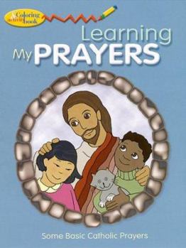 Paperback Learning Prayers Color & ACT Bk (5pk) Book