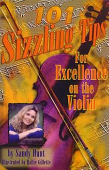 Paperback Mel Bay 101 Sizzling Tips for Excellence on the Violin Book