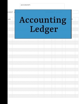 Paperback Accounting Ledger: Expense Tracker Small Business Accounting Book Bookkeeping Budgeting Traditional Design Book