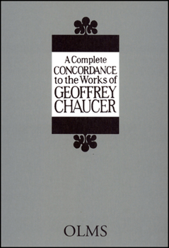 A Complete Concordance to the Works of Geoffrey Chaucer: Edited by Akio Oizumi. Vol. 16: A Lexicon of Troilus and Criseyde, vol. I: A - GWith the assistance of Kunihiro Miki.