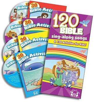 Paperback 120 Bible Songs & Activities Book