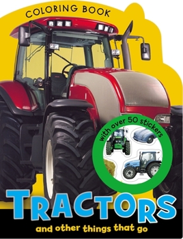 Paperback Tractors [With Sticker(s)] Book