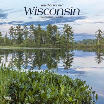 Calendar Wisconsin Wild & Scenic 2024 Square Book