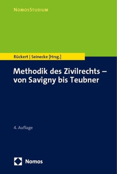 Paperback Methodik Des Zivilrechts - Von Savigny Bis Teubner [German] Book