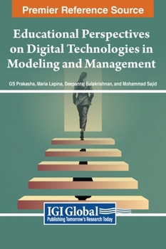 Hardcover Educational Perspectives on Digital Technologies in Modeling and Management Book