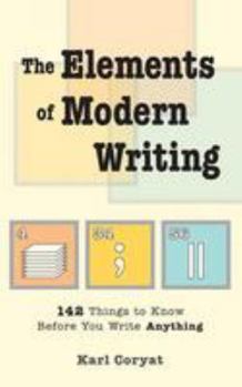 Paperback The Elements of Modern Writing Book