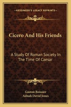 Cicéron et ses amis