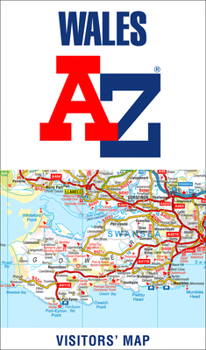 Paperback Wales A-Z Visitors' Map Book
