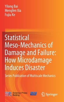 Hardcover Statistical Meso-Mechanics of Damage and Failure: How Microdamage Induces Disaster: Series Publication of Multiscale Mechanics Book
