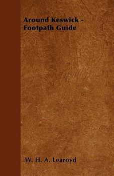 Paperback Around Keswick - Footpath Guide Book