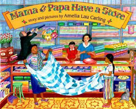 Hardcover Mama and Papa Have a Store Book