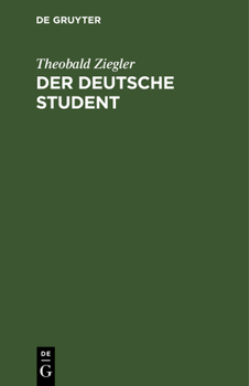 Hardcover Der Deutsche Student [German] Book