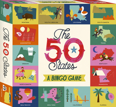 Game The 50 States Bingo Game: A Bingo Game for Explorers Book