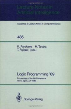 Paperback Logic Programming '89 Book