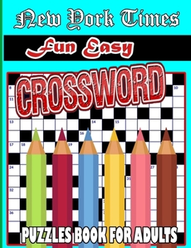 Paperback New York Times fun Easy Crossword Puzzles: 100 Medium simply Puzzles Book For Adults Book
