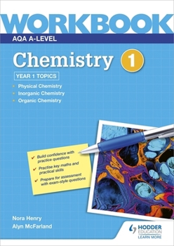 Paperback AQA A-level Chemistry Workbook 1 Book