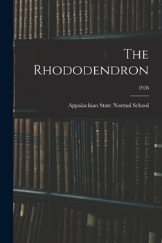 Paperback The Rhododendron; 1928 Book