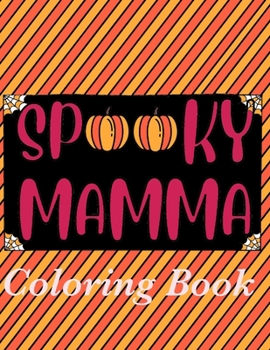 Paperback Spooky Mamma Coloring Book