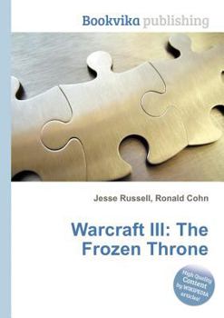 Paperback Warcraft III: The Frozen Throne Book