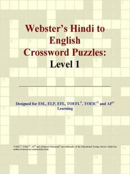 Webster's Hindi to English Crossword Puzzles: Level 1