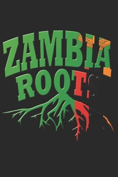 Paperback Zambia Notebook: Zambia Notebook - college book - diary - journal - booklet - memo - composition book - 120 sheets - Dot Grid paper 6x9 Book