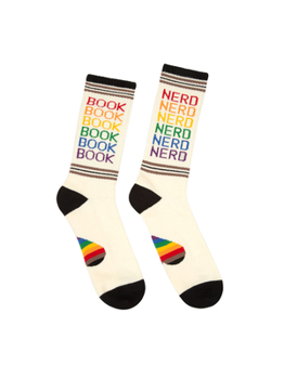 Misc. Book Nerd Pride Gym Socks - Large Book