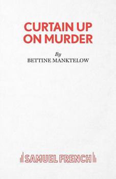Paperback Curtain Up On Murder Book