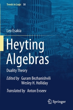 Paperback Heyting Algebras: Duality Theory Book