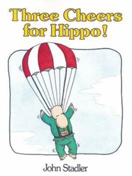 Paperback Three Cheers for Hippo!: Book