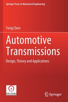 Paperback Automotive Transmissions: Design, Theory and Applications Book