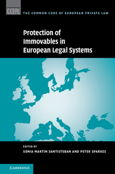 Hardcover Protection of Immovables in European Legal Systems Book