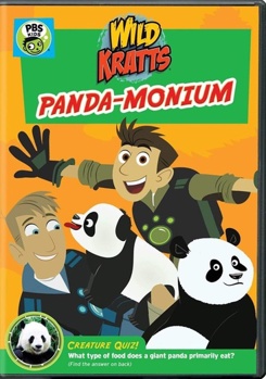 DVD Wild Kratts: Panda Monium Book