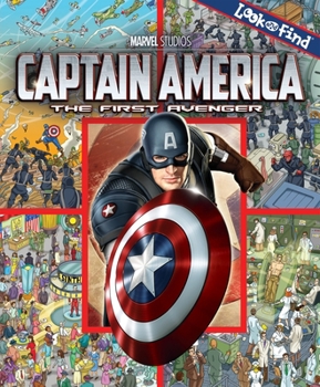 Hardcover Captain America: The First Avenger (Look & Find) Book