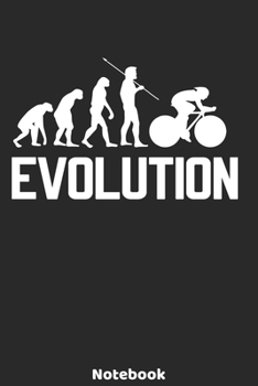 Evolution Notebook: Track Cycling Evolution Design - 120 ruled Pages 6'x9'. Journal for Player and Coaches. Writing Book for your training, your notes ... Fans and Lovers for Christmas or Birthdays.