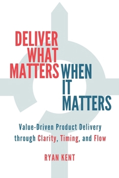 Paperback Deliver What Matters, When It Matters Book