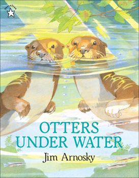 School & Library Binding Otters Under Water Book