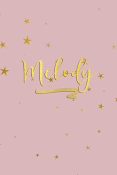 Melody: Personalized Journal to Write In | Rose Gold Line Journal