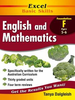 Paperback EXCEL BASIC SKILLS - ENGLISH AND MATHEMATICS FOUNDATION ( EXPRESS FROM SYDNEY WITH DHL OR FEDEX) Book