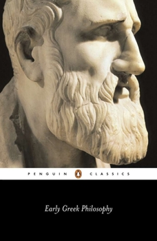 Paperback Early Greek Philosophy Book