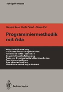 Paperback Programmiermethodik Mit ADA [German] Book