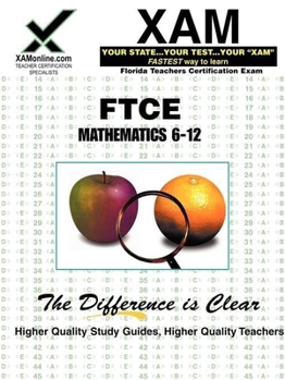 Paperback FTCE Mathematics 6-12 (XAM FTCE) Book