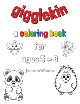 Paperback Gigglekin Coloring Book: Easy Cute Animals Book