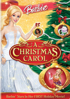 DVD Barbie in A Christmas Carol Book
