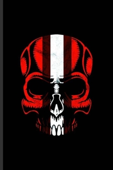 Animated Skull: Cool Animated Skull Design Blank Journal For Any Special occasional Gift (6x9) Lined Notebook to write in