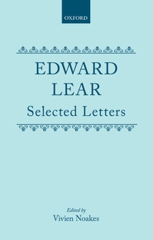 Hardcover Edward Lear: Selected Letters Book